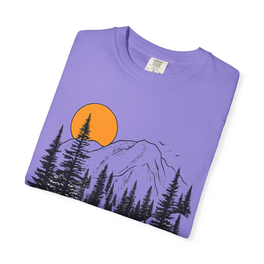 Mountain Sunset Hiking T-Shirt