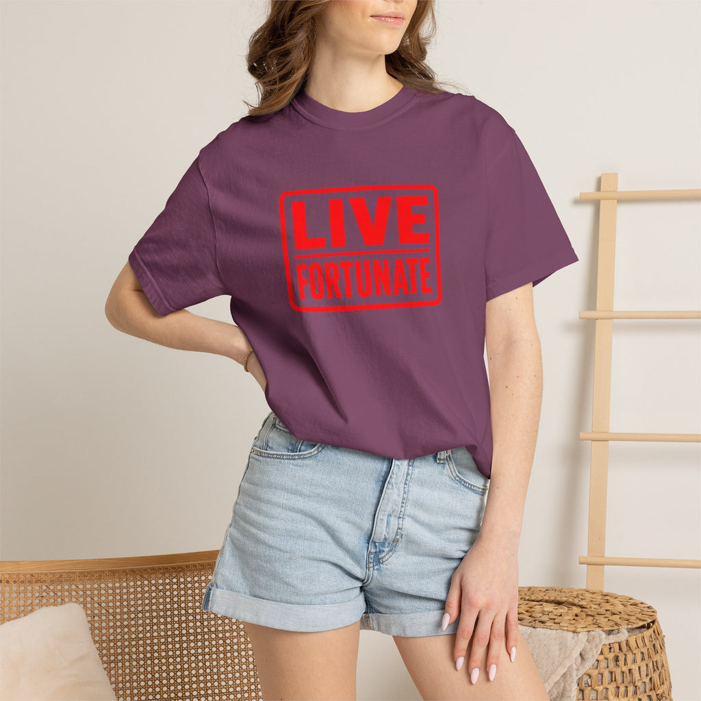 Live Fortunate Graphic T-Shirt