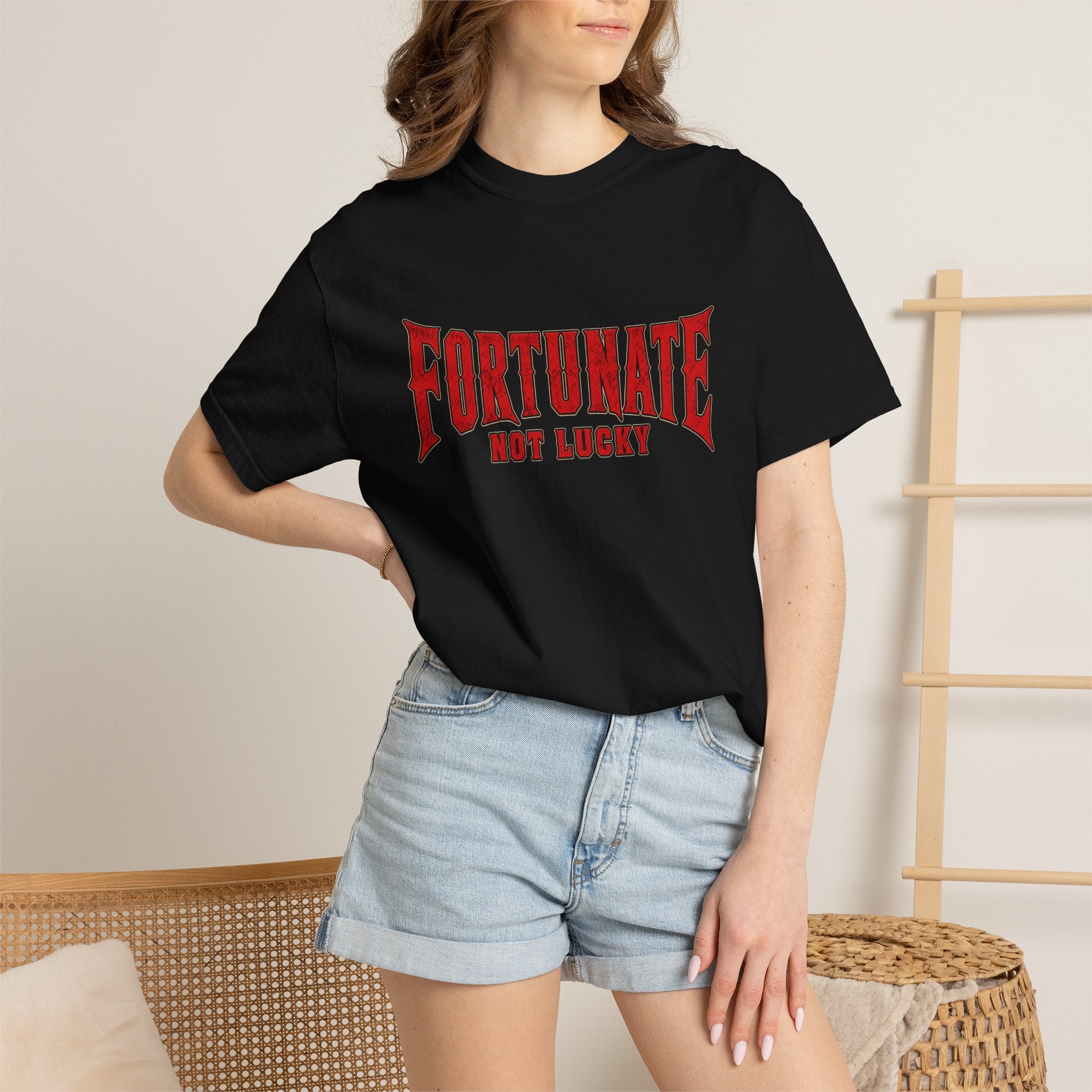 Fortunate Not Lucky T‑Shirt