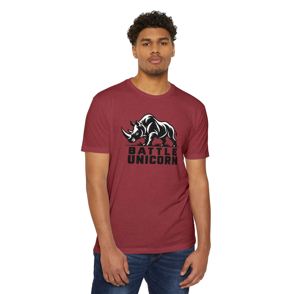 Battle Unicorn Rhino Tee | Live Fortunate
