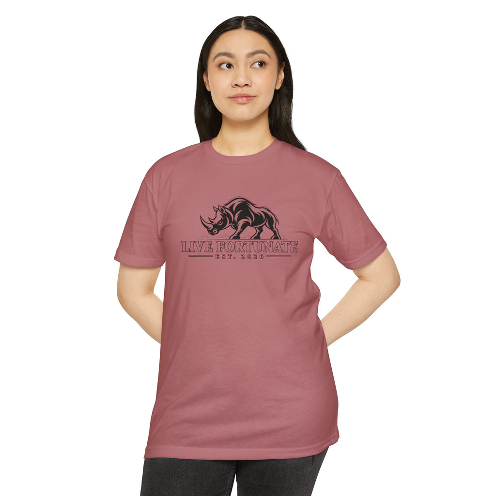 Live Fortunate EST. 2026 Rhino Tee