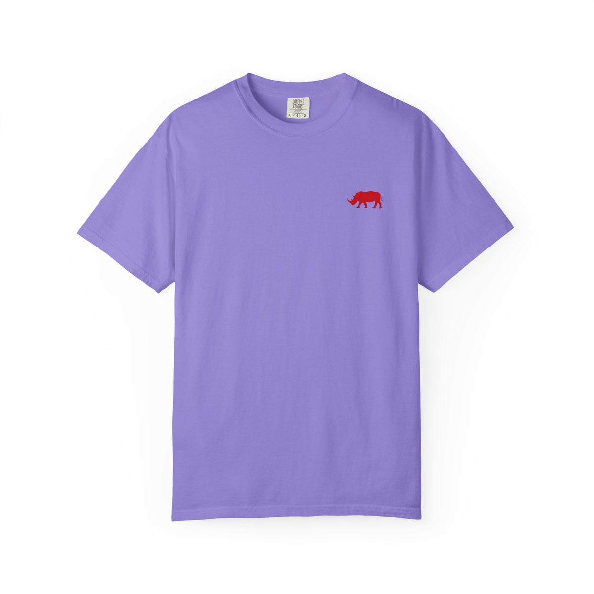 Live Fortunate Rhino T-Shirt — Red Rhino Logo Tee