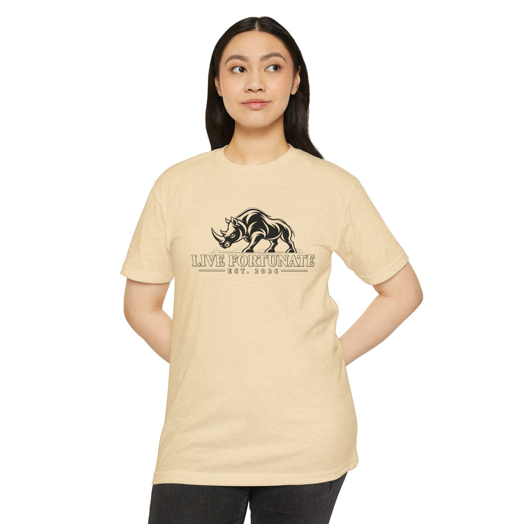 Live Fortunate EST. 2026 Rhino Tee