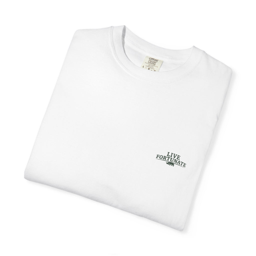 T-Shirt — "Every Man Dies, Not Every Man Actually Lives" Adventure Graphic Tee