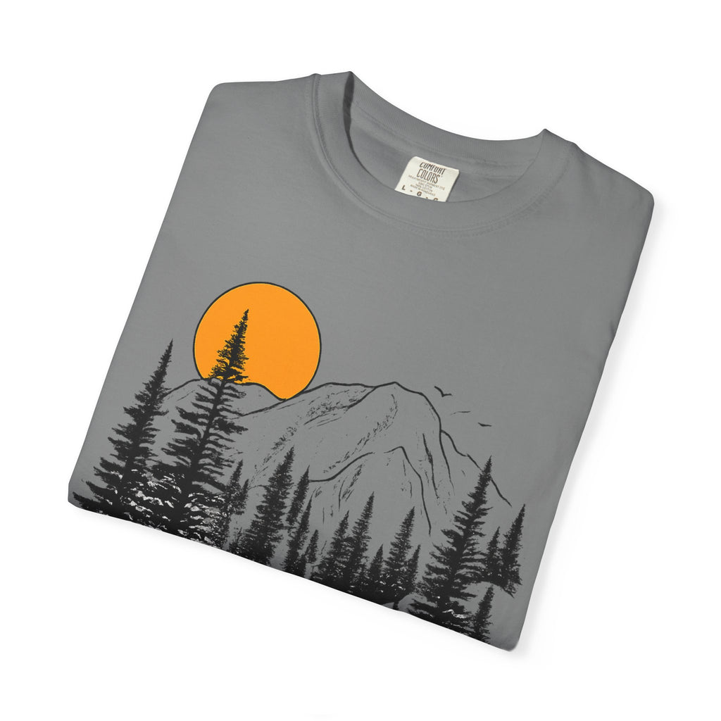 Mountain Sunset Hiking T-Shirt