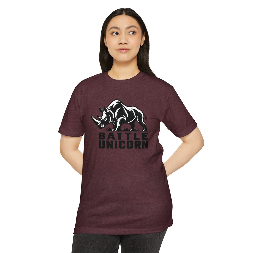 Battle Unicorn Rhino Tee | Live Fortunate