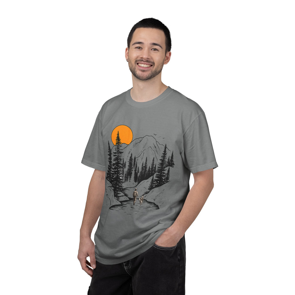 Mountain Sunset Hiking T-Shirt