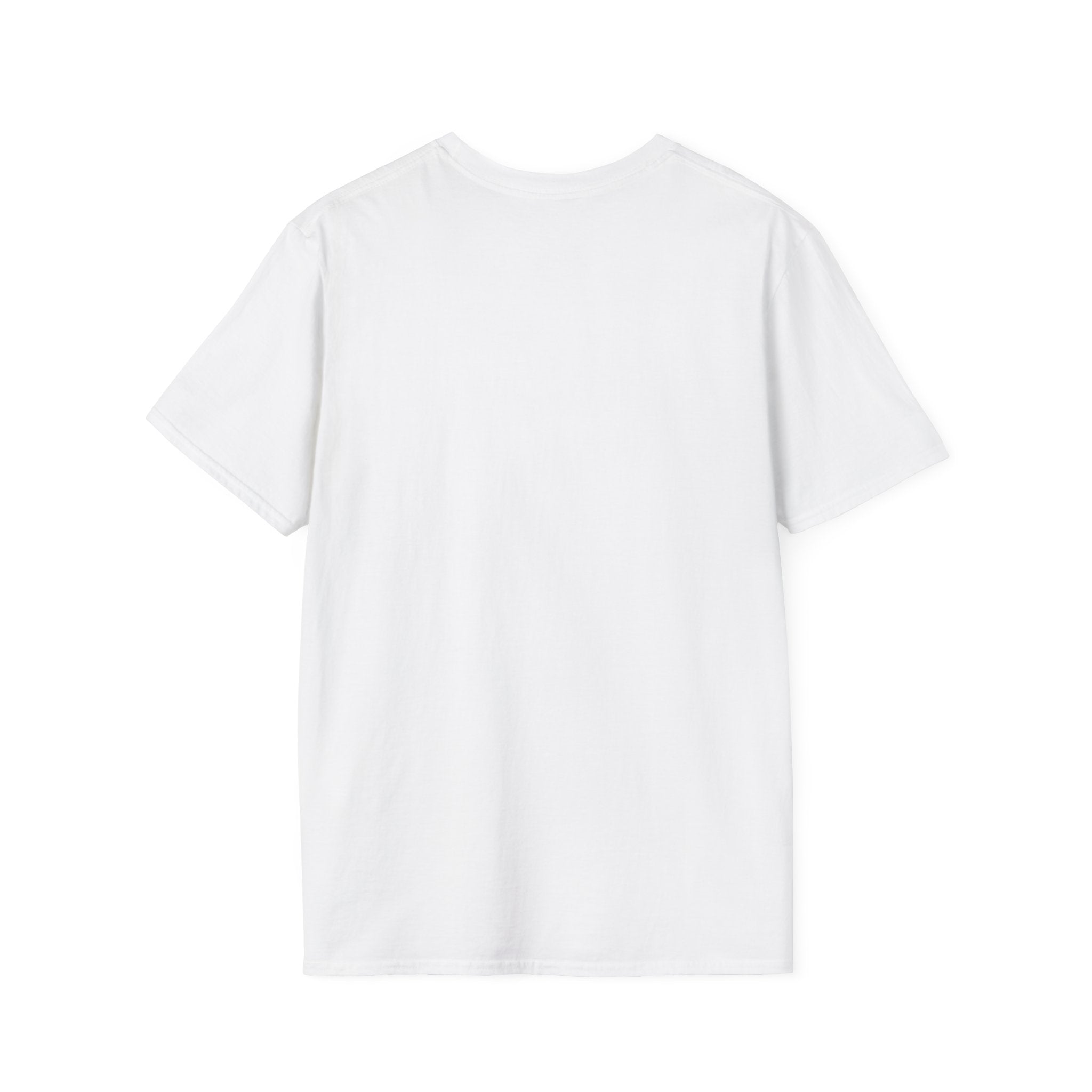 Minimal White T‑Shirt with Subtle Kanji Design — Lightweight Casual Tee