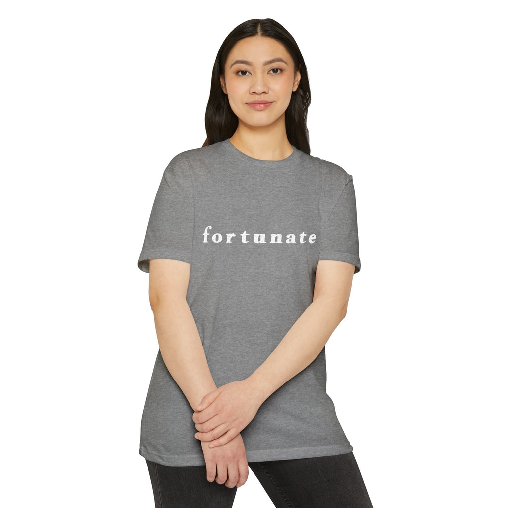 Fortunate Men’s Distressed Wordmark Tee