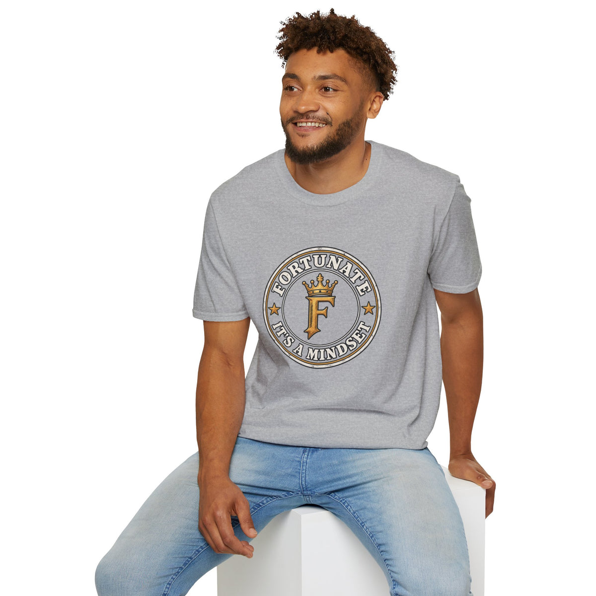Fortunate F Crown Graphic T-Shirt