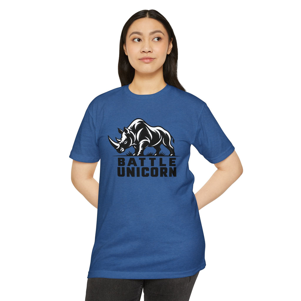 Battle Unicorn Rhino Tee | Live Fortunate