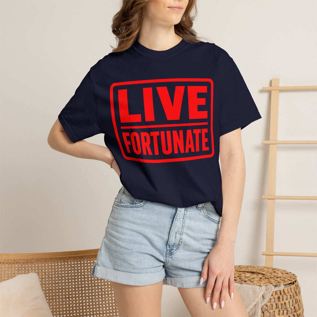 Live Fortunate Graphic T-Shirt