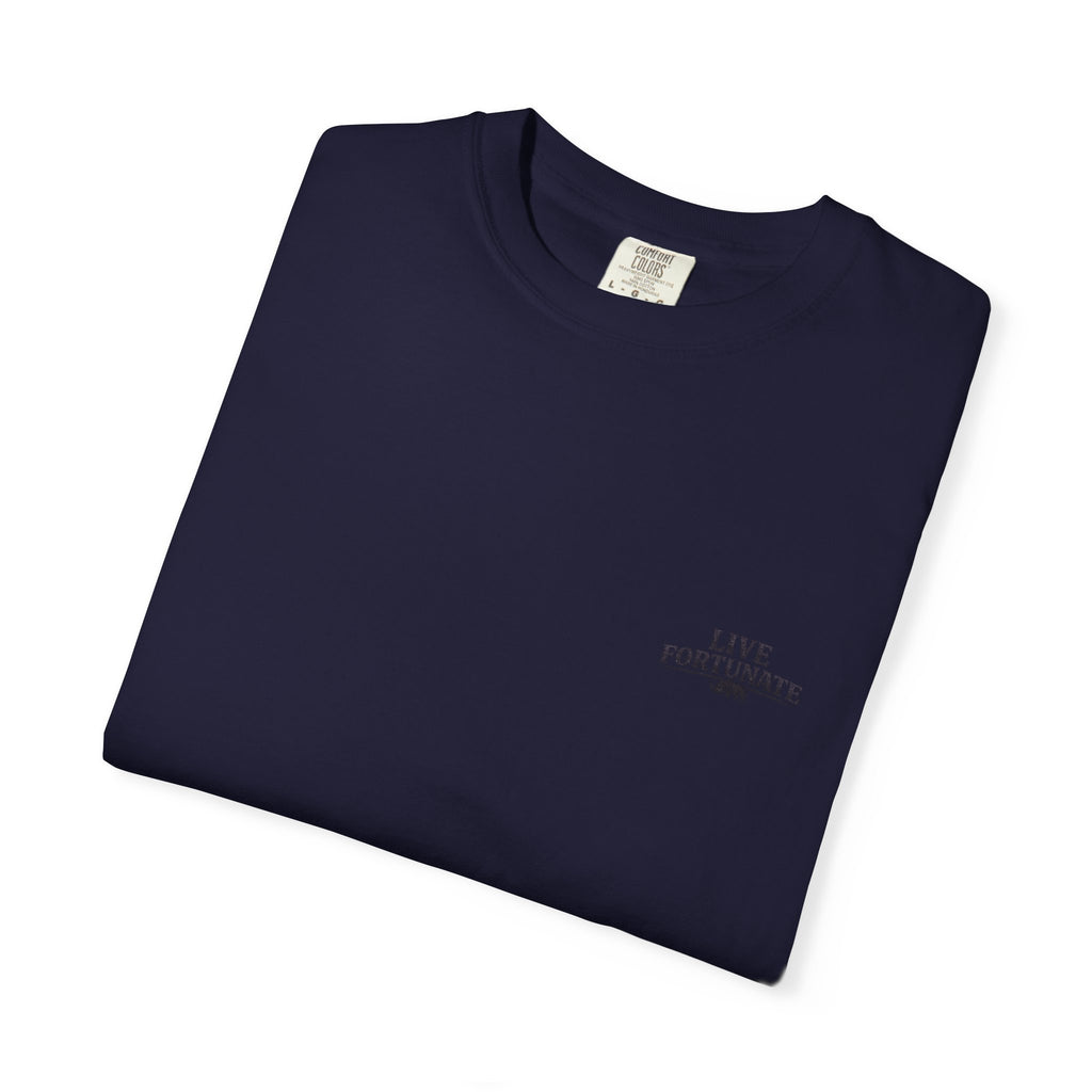 Sunset Vintage T-Shirt — Lake Scene