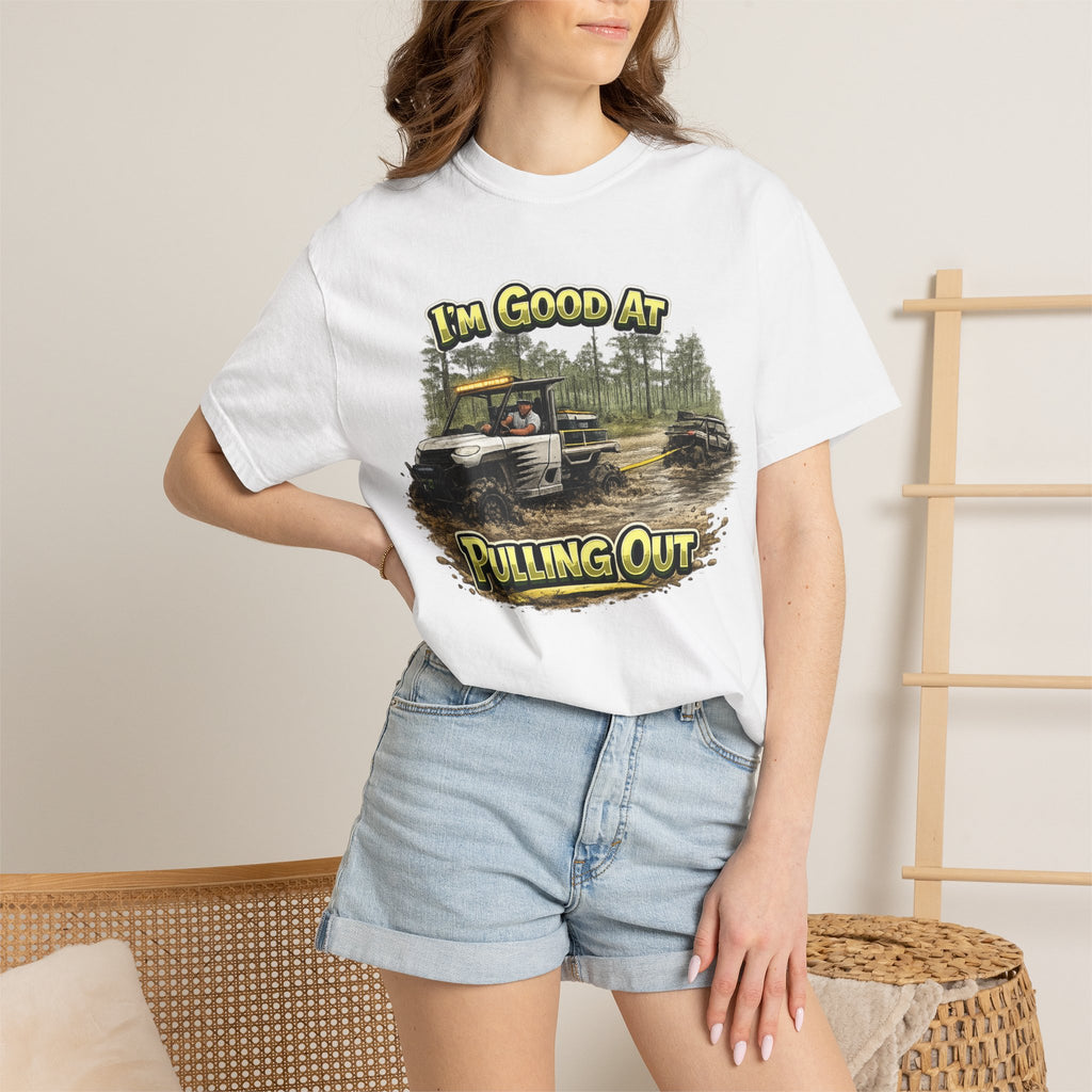 I’m Good At Pulling Out Off-Road T-Shirt