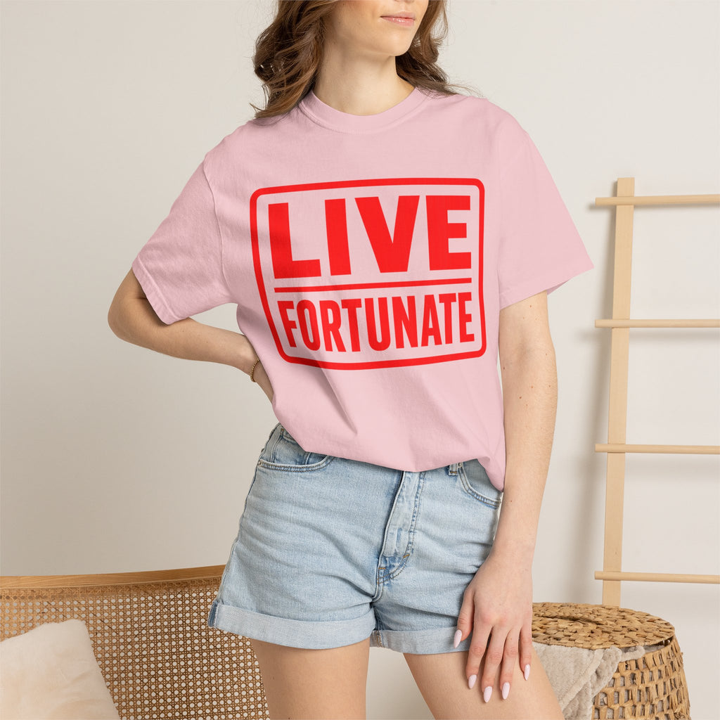 Live Fortunate Graphic T-Shirt