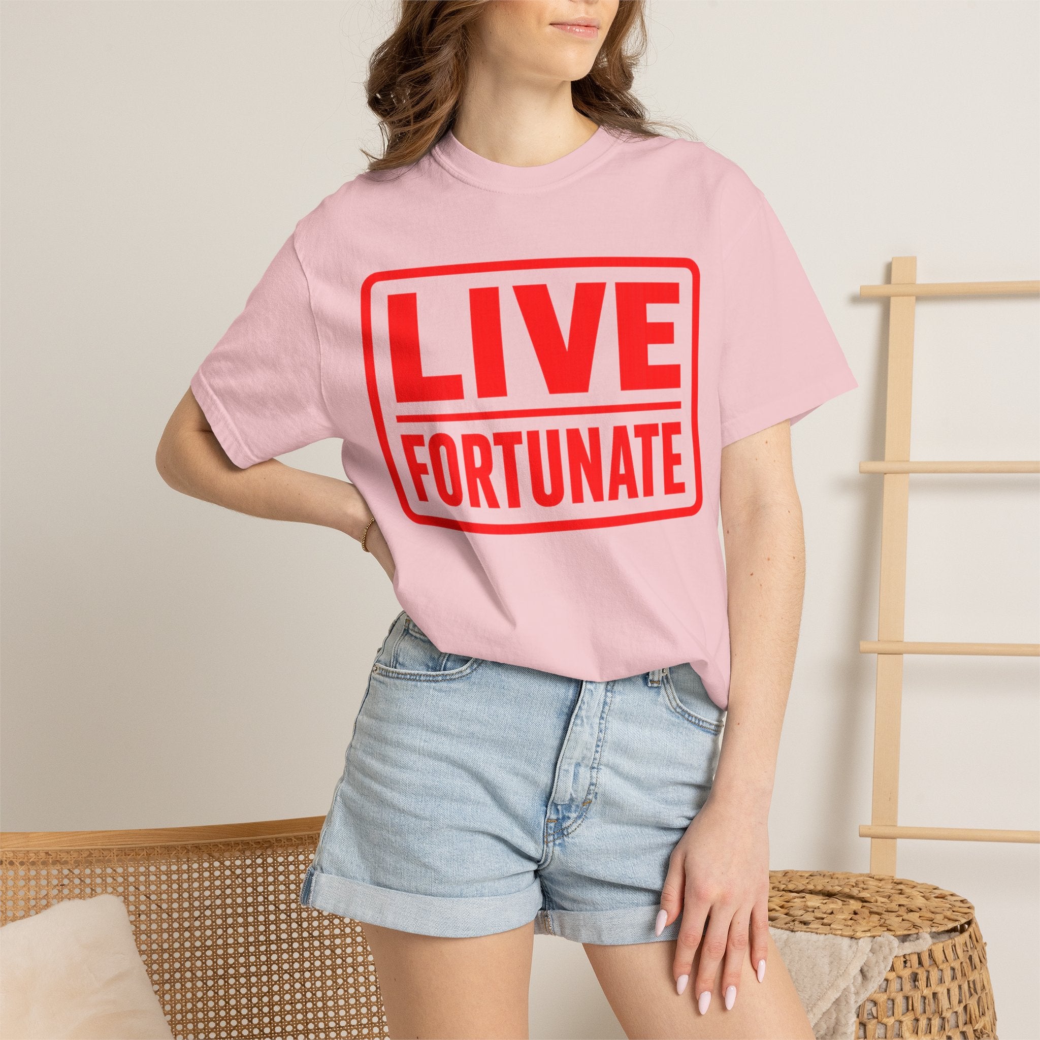 Live Fortunate Graphic T-Shirt