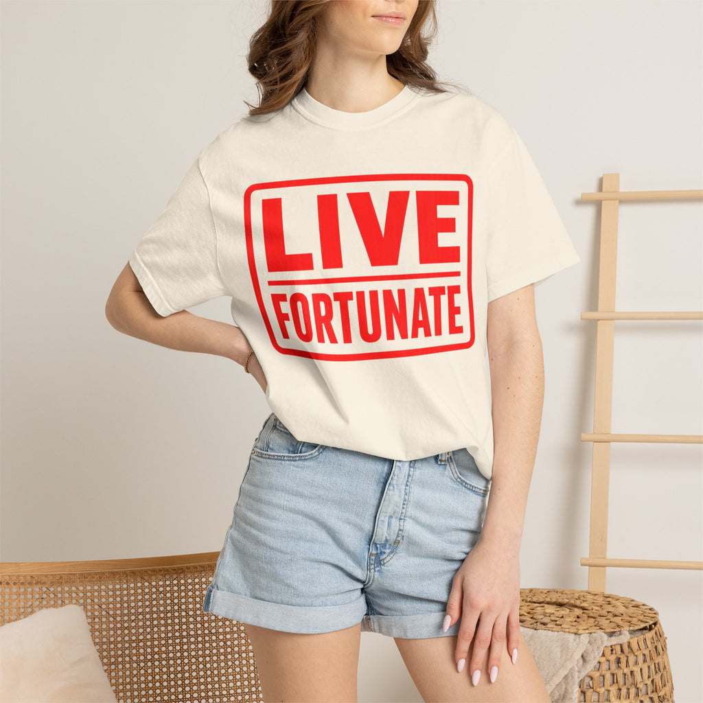 Live Fortunate Graphic T-Shirt