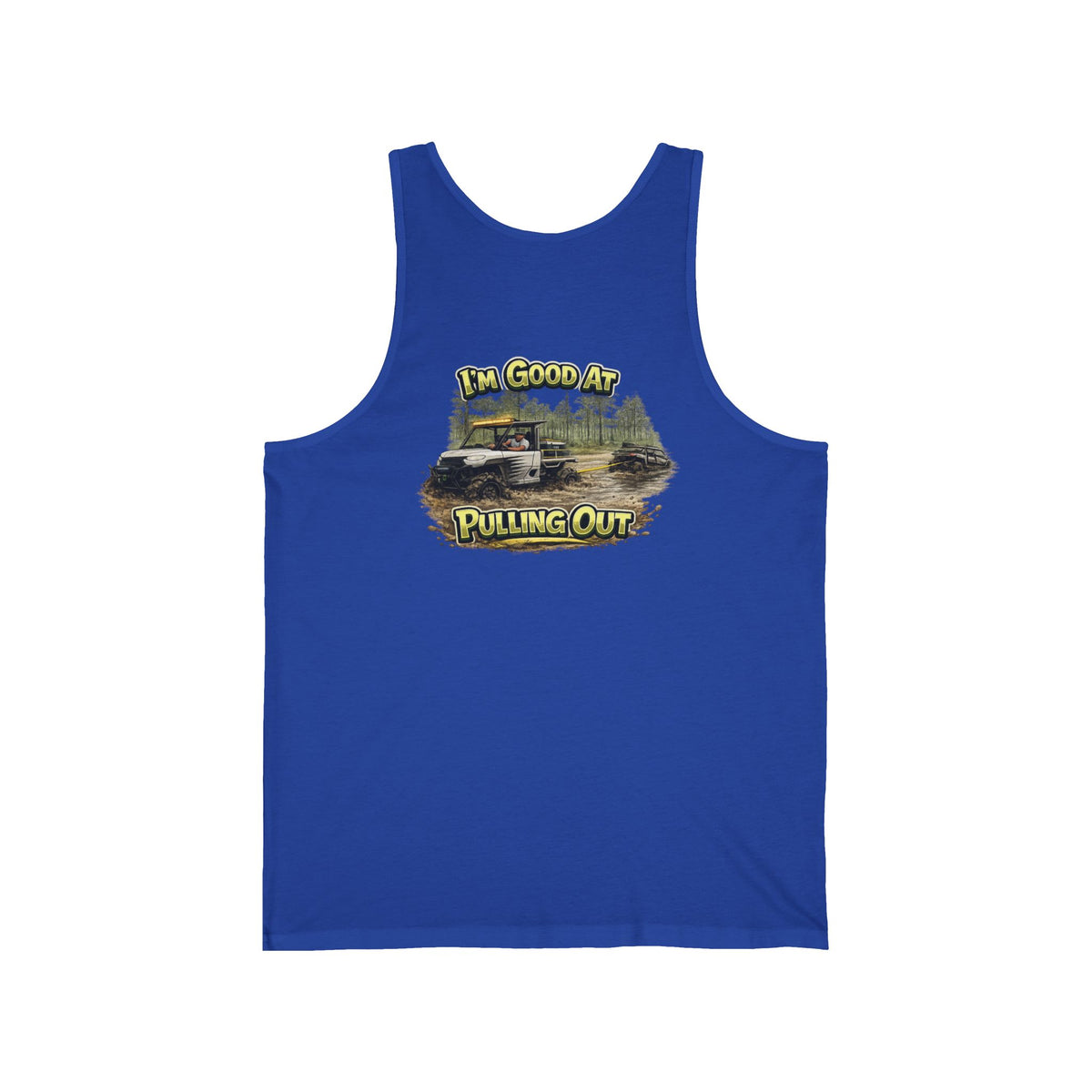 I'm Good At Pulling Out Tank — RV/Camper Graphic Tank Top