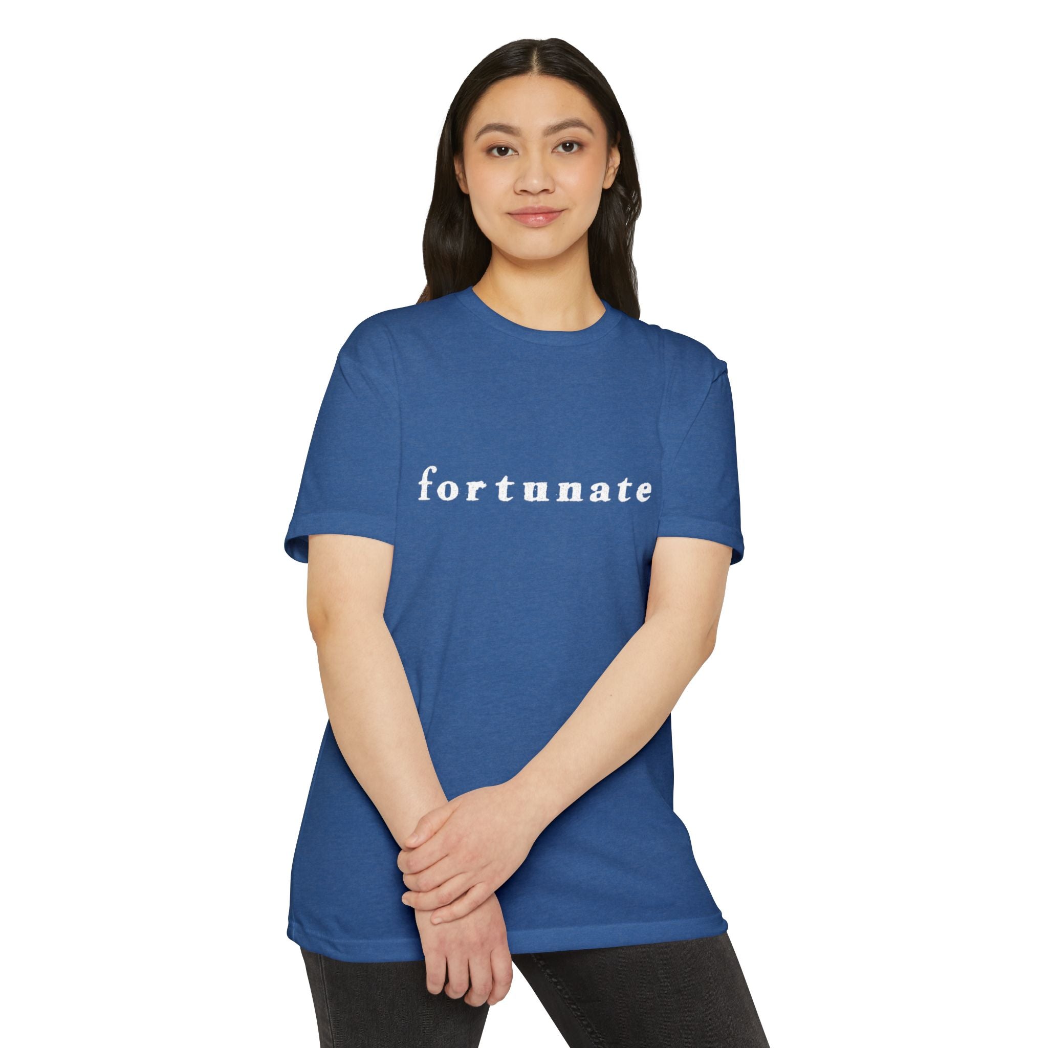 Fortunate Men’s Distressed Wordmark Tee