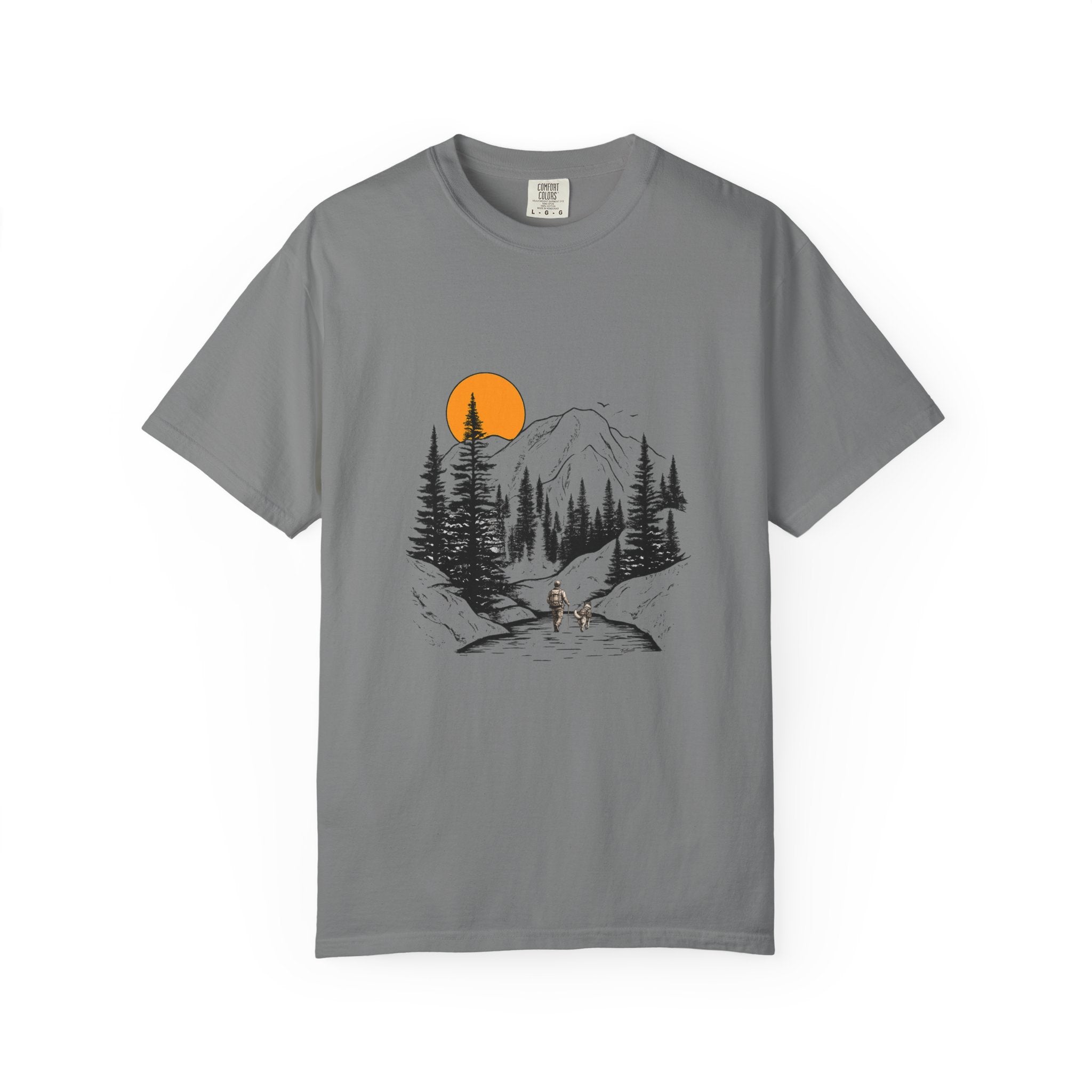 Mountain Sunset Hiking T-Shirt