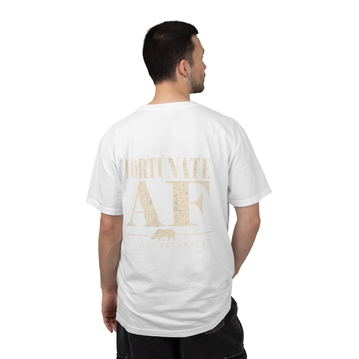 Fortunate AF Rhino Graphic T-shirt