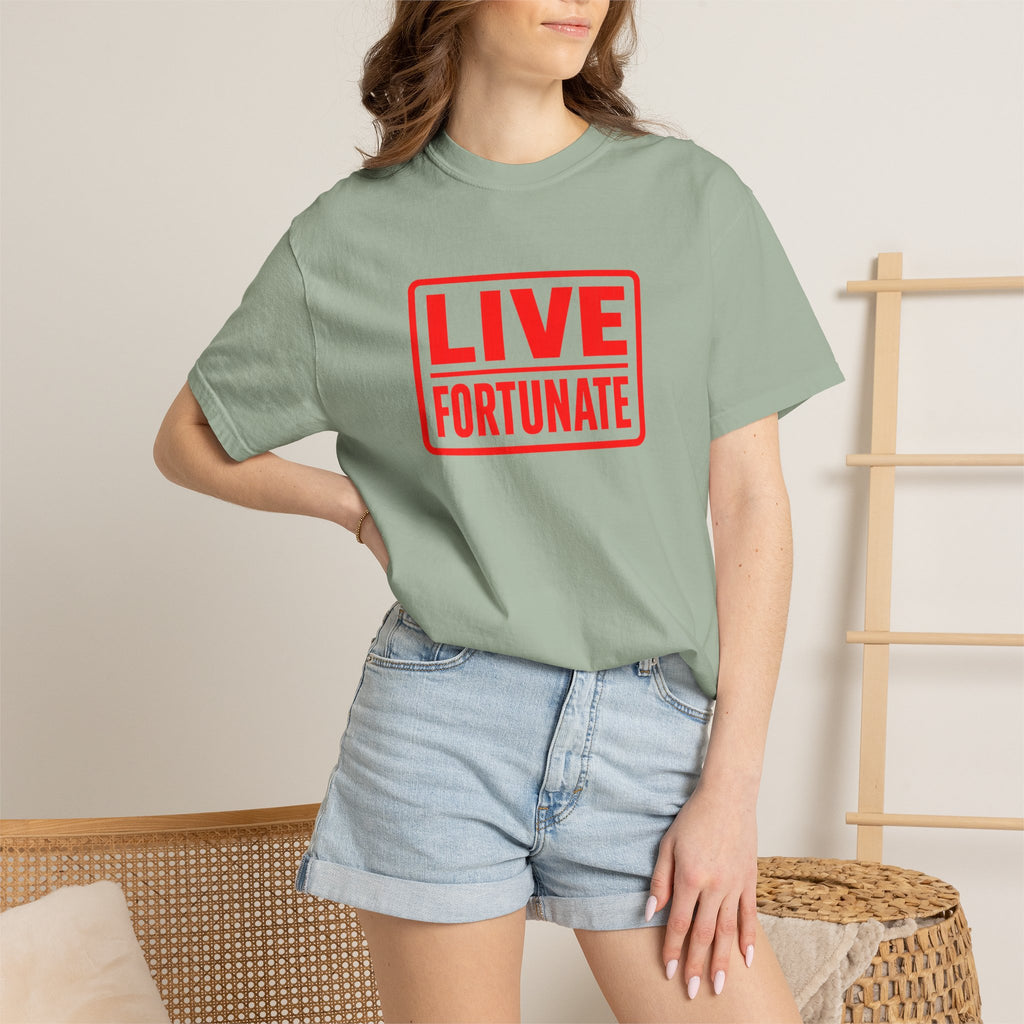 Live Fortunate Graphic T-Shirt