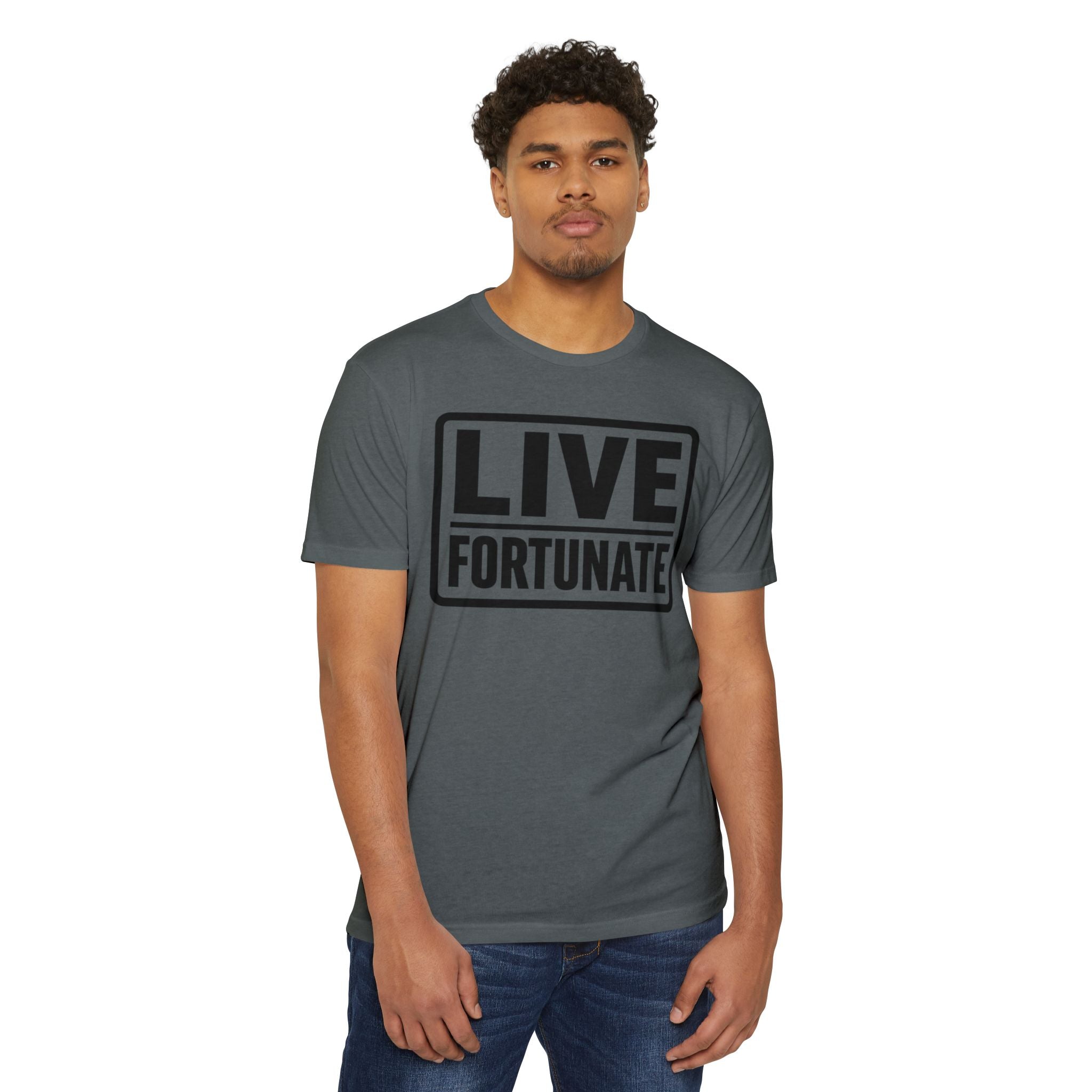 Live Fortunate Graphic T-shirt