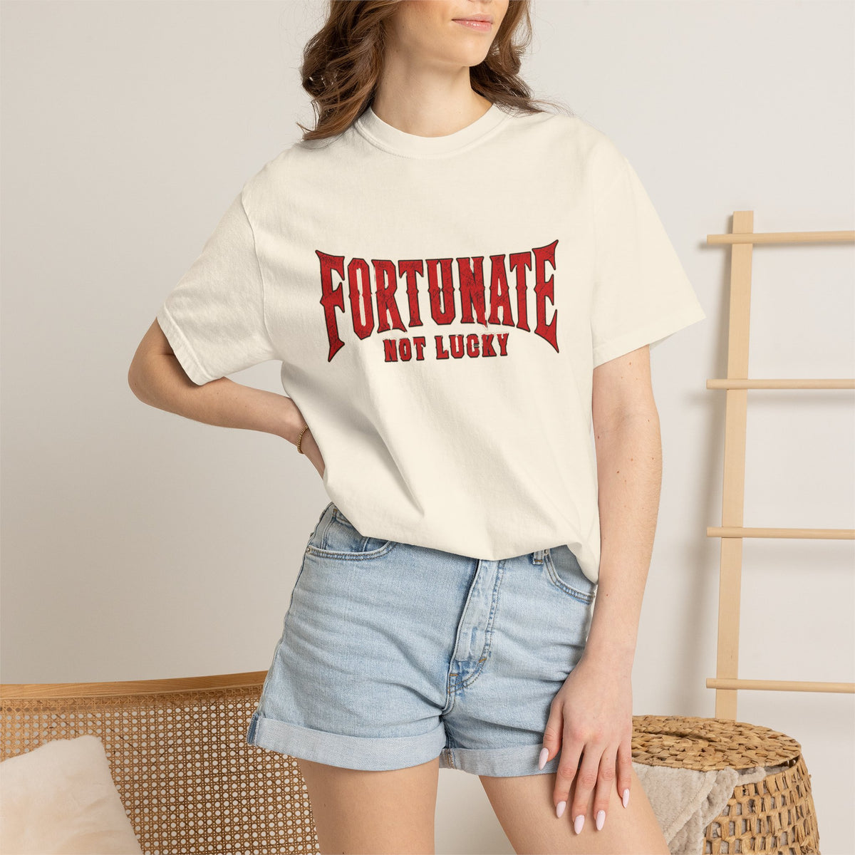 Fortunate Not Lucky T‑Shirt