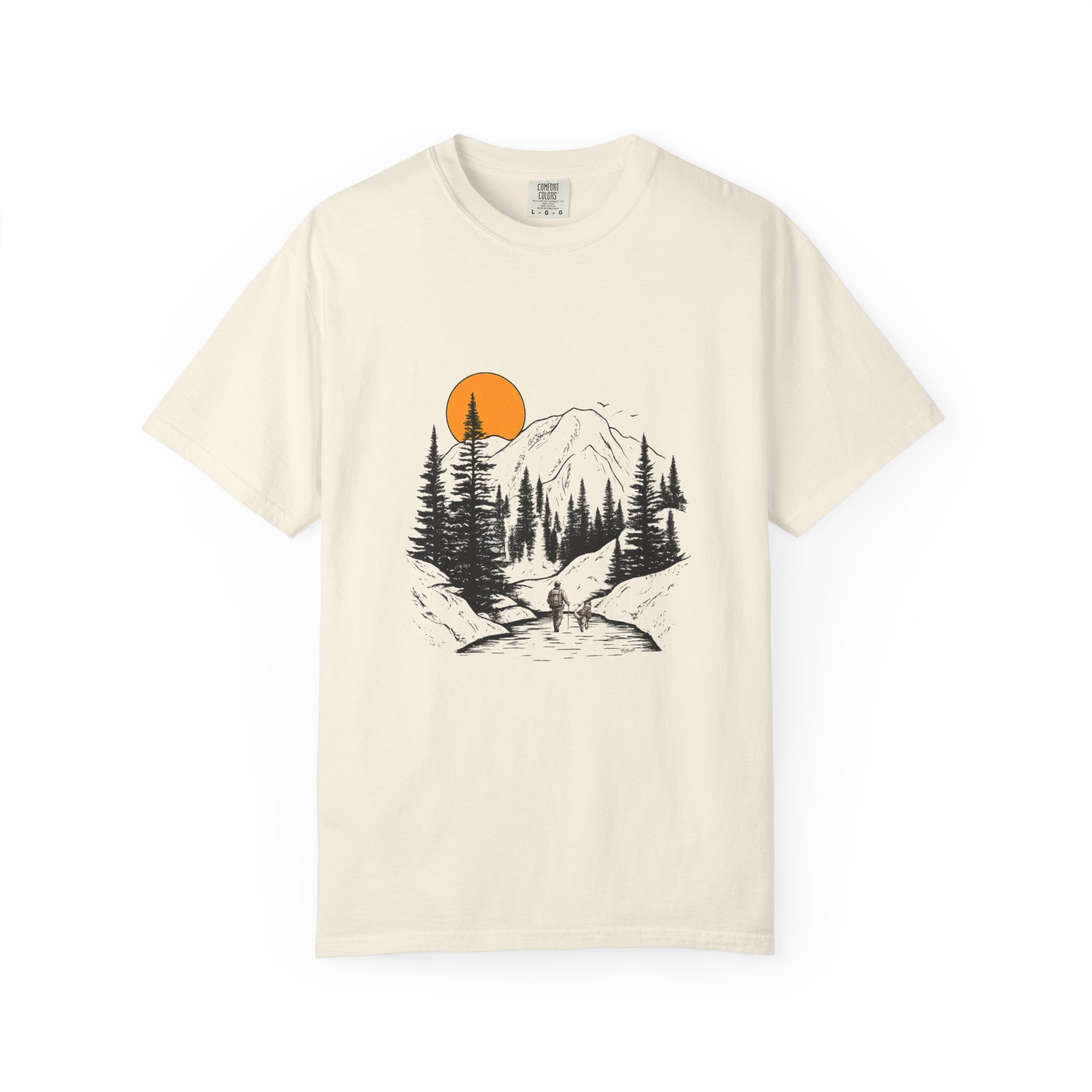 Mountain Sunset Hiking T-Shirt