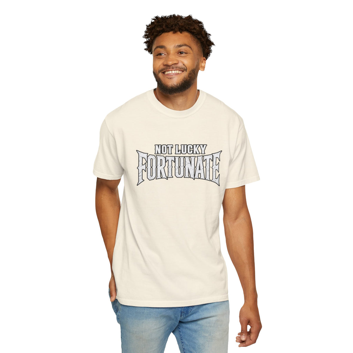 Not Lucky, Fortunate Graphic T-Shirt
