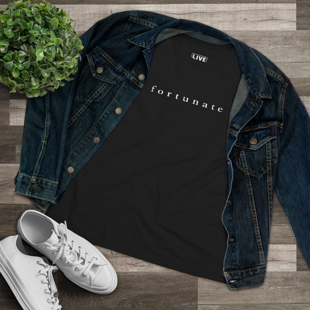 Fortunate Women’s Minimalist Tee