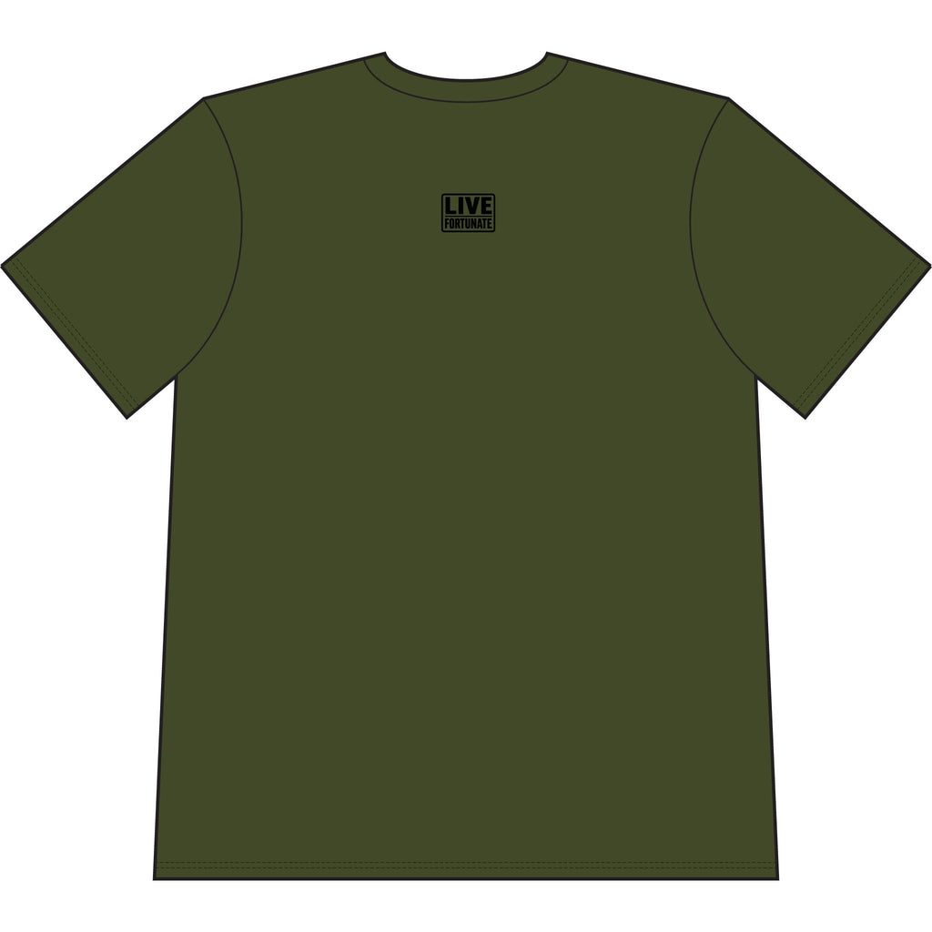 Live Fortunate Premium Heavyweight Rhino Tee