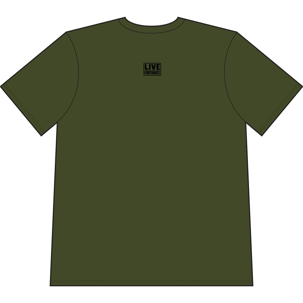 Live Fortunate Premium Heavyweight Rhino Tee