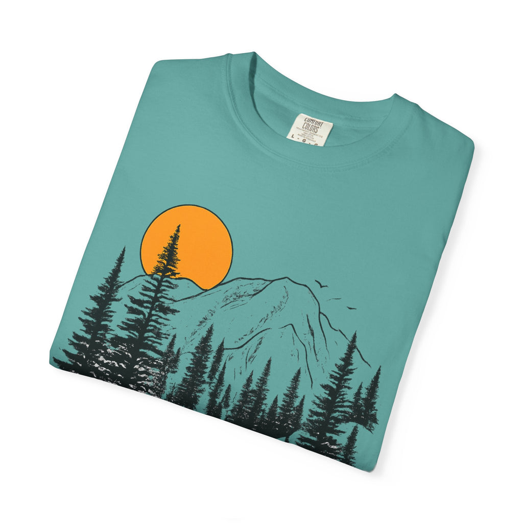 Mountain Sunset Hiking T-Shirt
