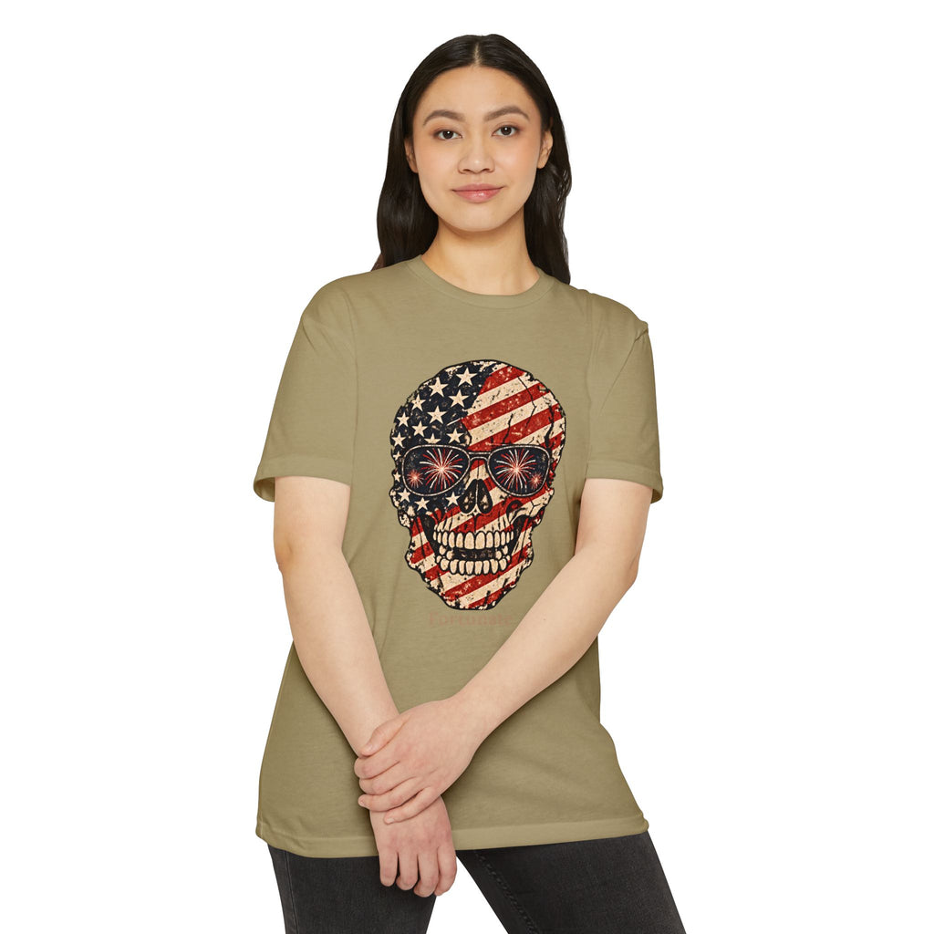 Fortunate American Skull T-Shirt – Live Bold. Live Fortunate.