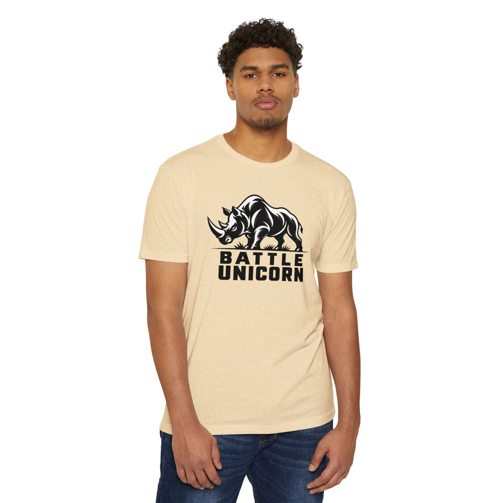 Battle Unicorn Rhino Tee | Live Fortunate