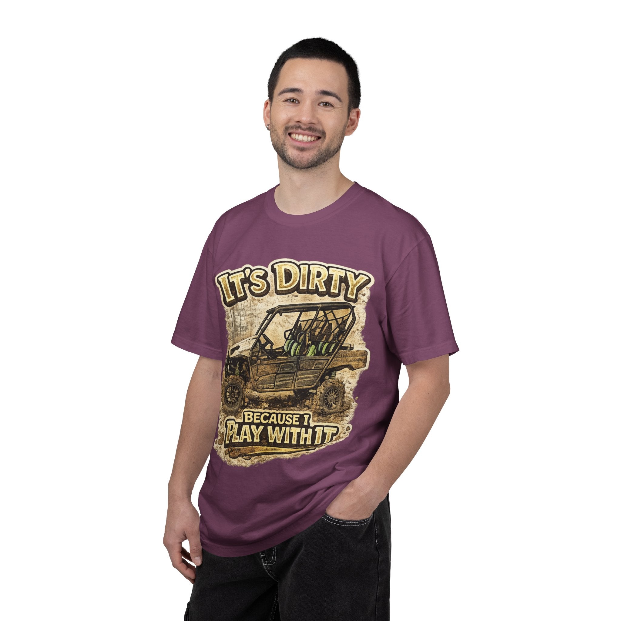 Off-Road UTV T-Shirt — "It's Dirty Because I Play With It" Mud Riding Tee