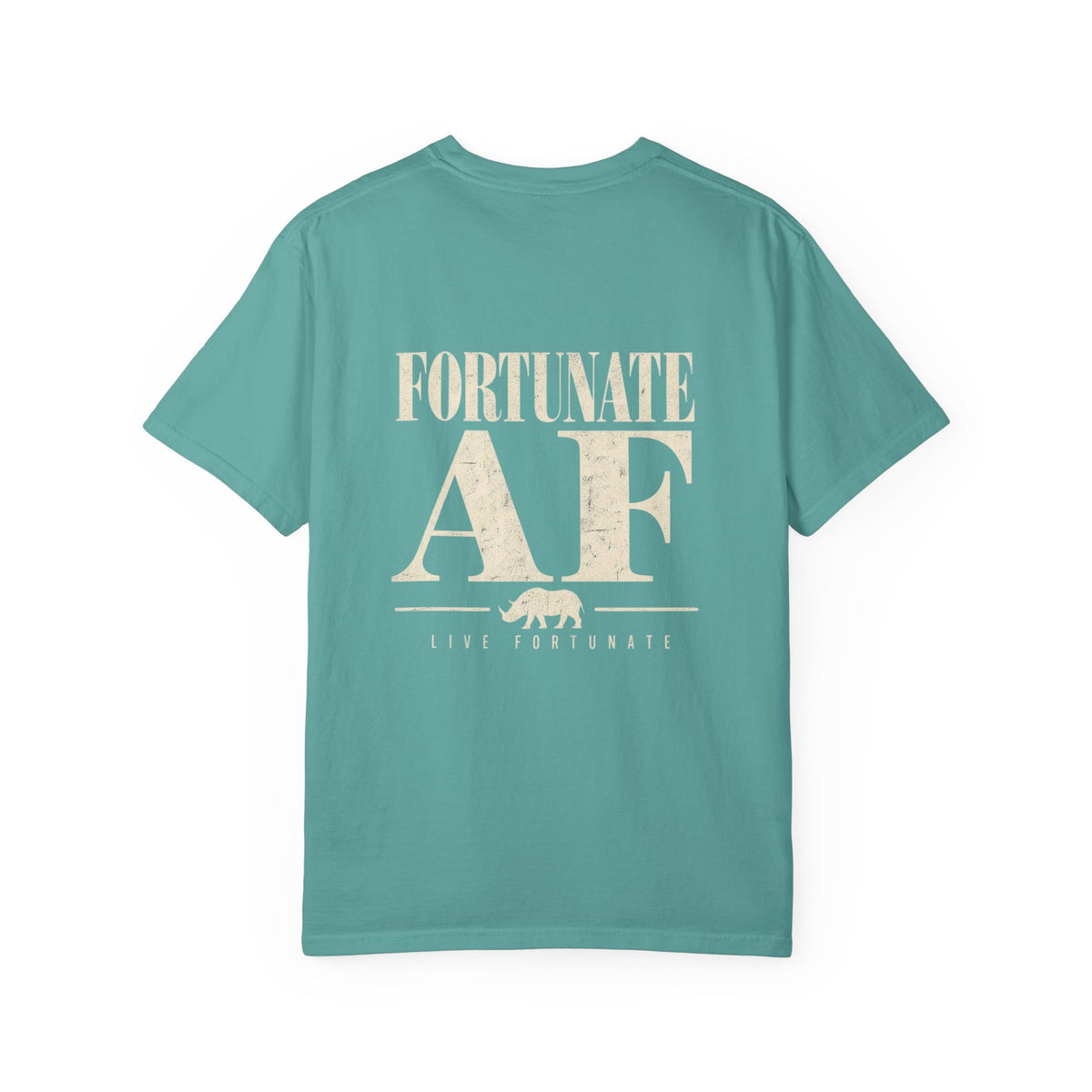 Fortunate AF Rhino Graphic T-shirt