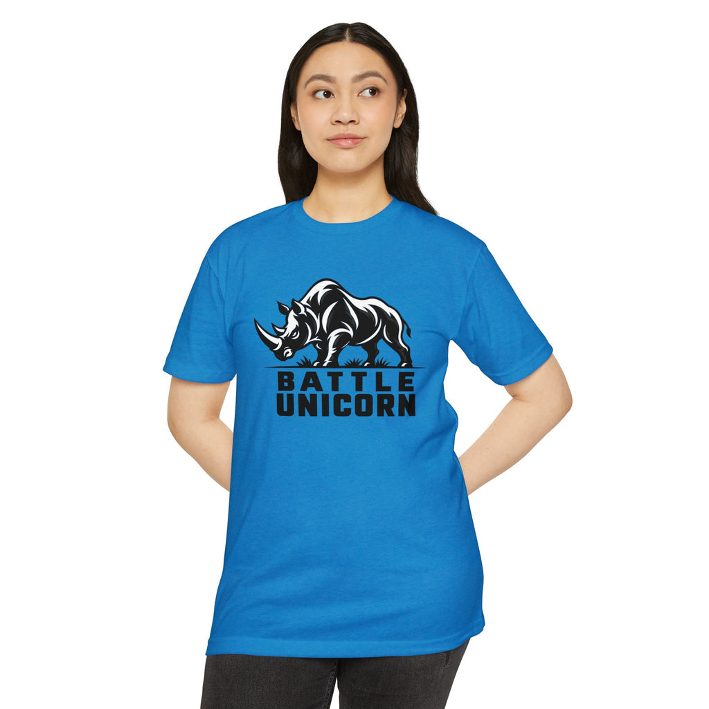 Battle Unicorn Rhino Tee | Live Fortunate