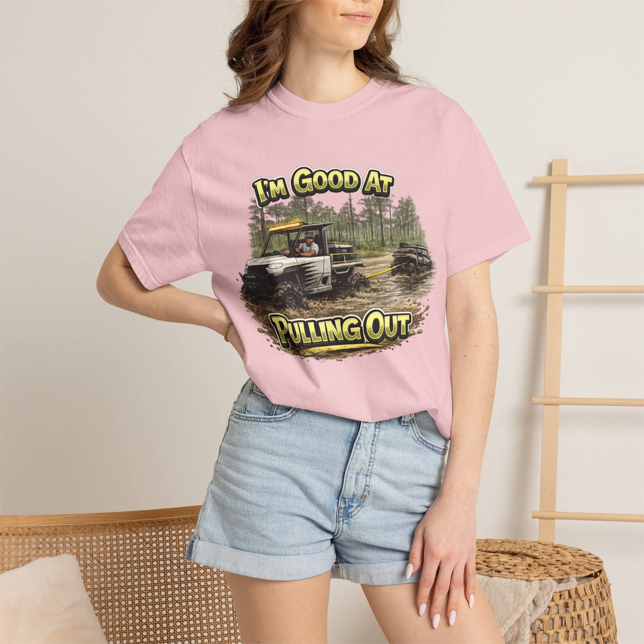 I’m Good At Pulling Out Off-Road T-Shirt