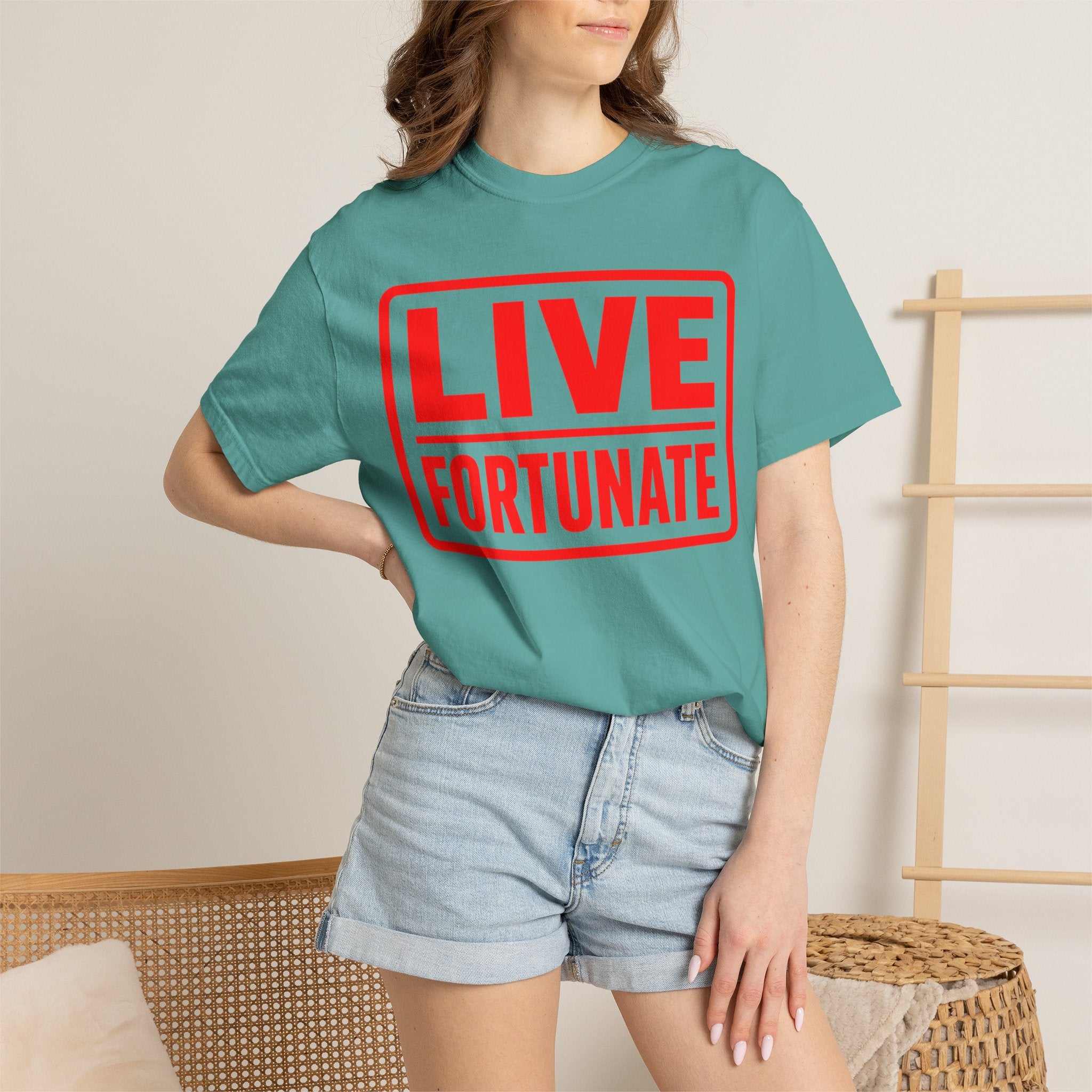 Live Fortunate Graphic T-Shirt