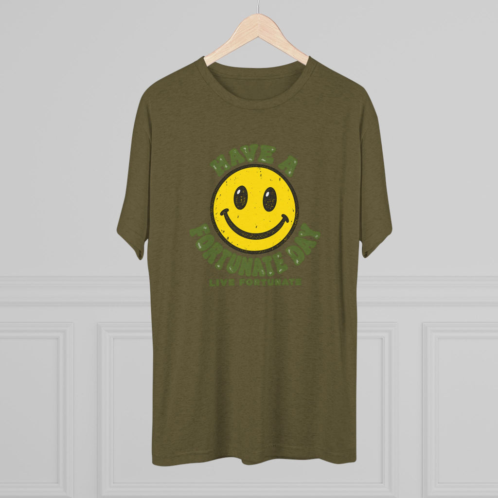 Have a Fortunate Day Smiley T-Shirt