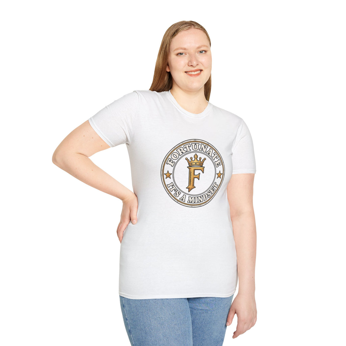 Fortunate F Crown Graphic T-Shirt