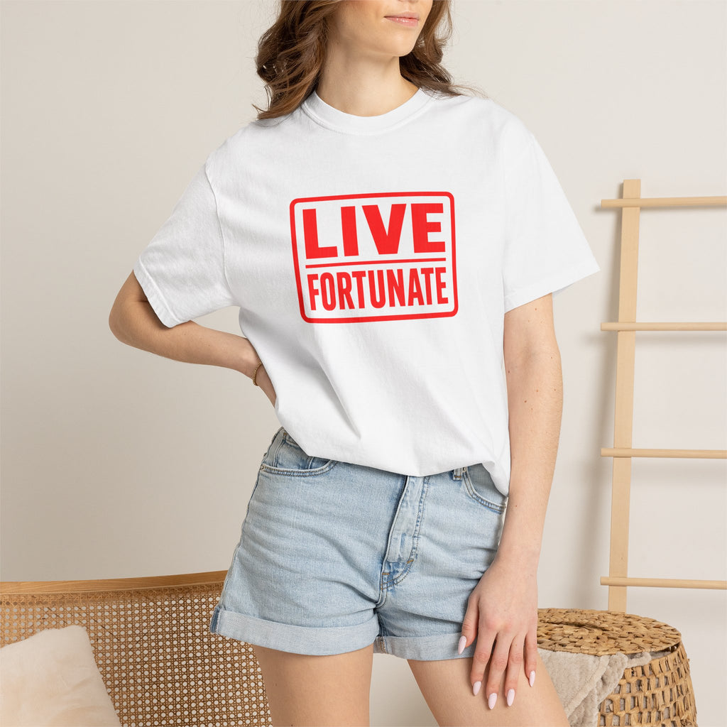 Live Fortunate Graphic T-Shirt