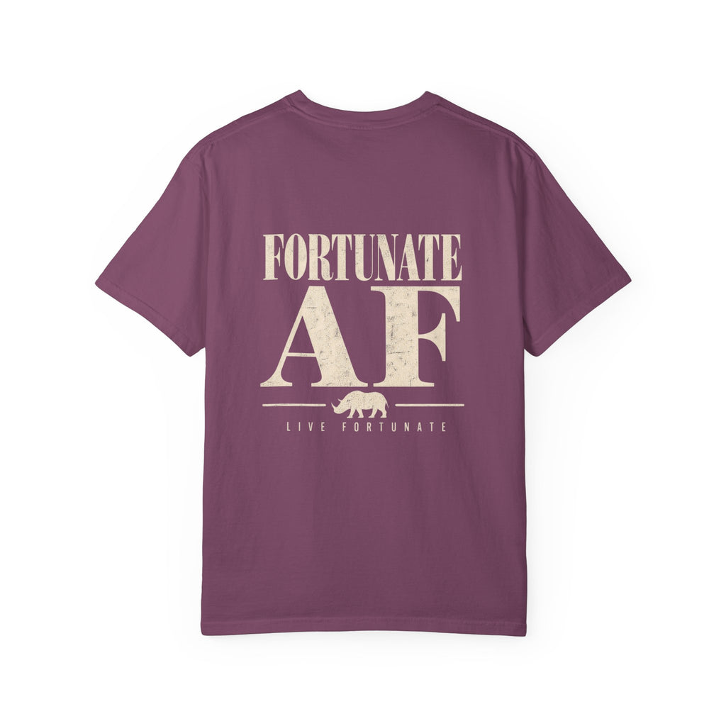 Fortunate AF Rhino Graphic T-shirt