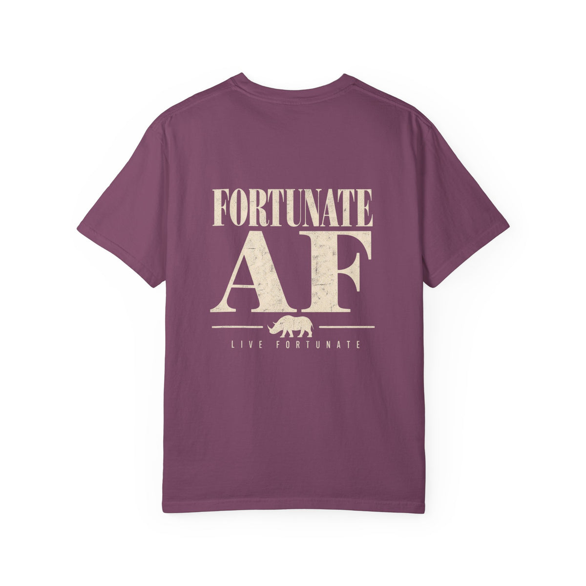 Fortunate AF Rhino Graphic T-shirt