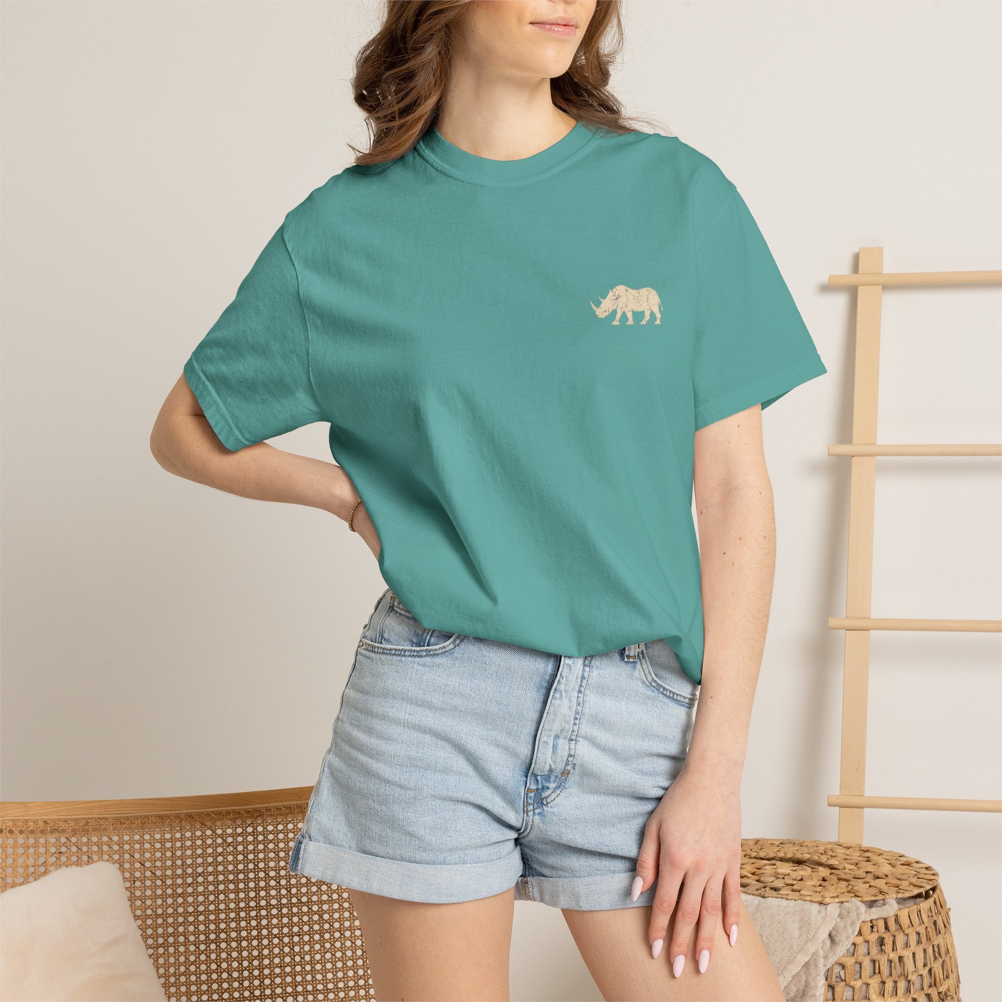 Fortunate AF Rhino Graphic T-shirt