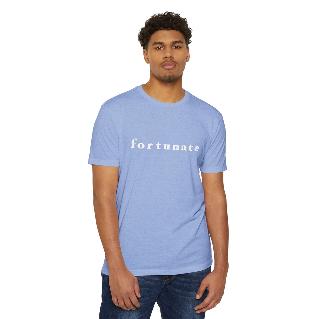 Fortunate Men’s Distressed Wordmark Tee