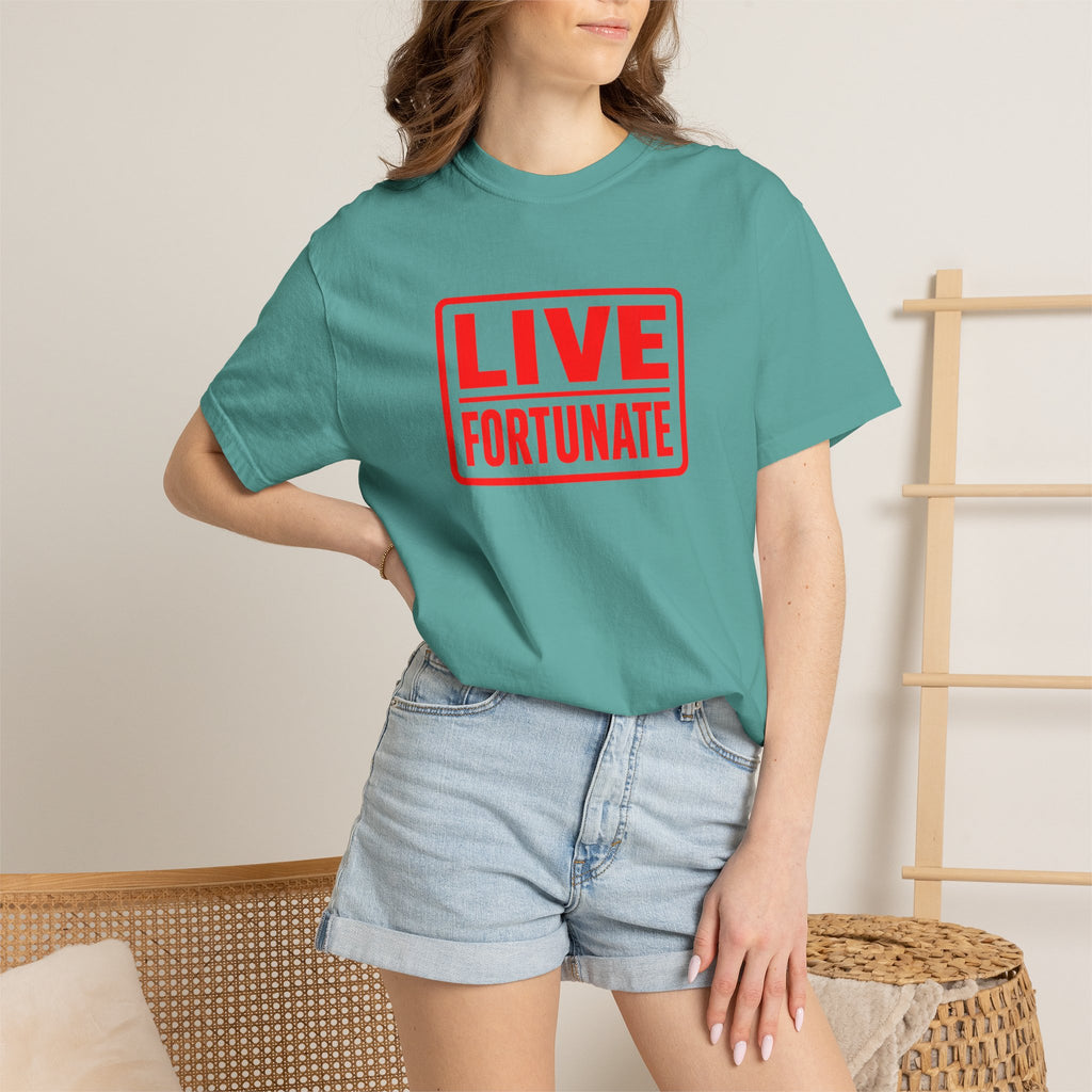 Live Fortunate Graphic T-Shirt
