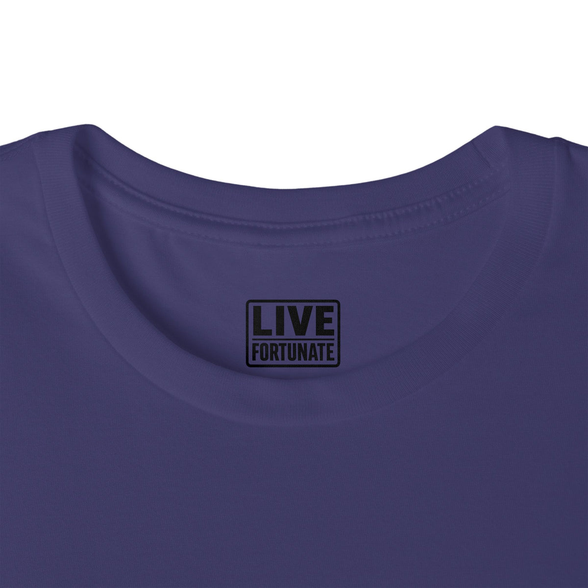 Live Fortunate Enjoy the Ride Skeleton Motorcycle Tee